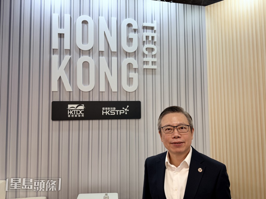 黄秉修希望未来带更多企业来参展，以说明香港是国际间很重要的技术中心。