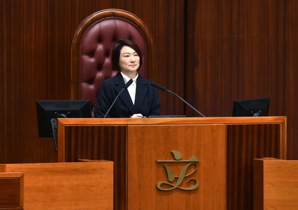 立法会主席李慧琼。