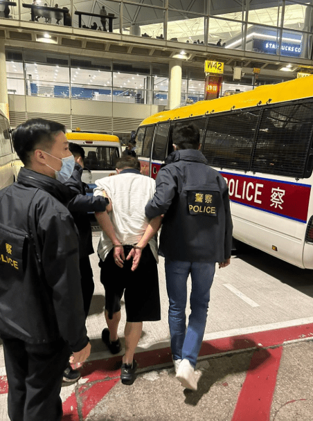 66岁男主脑由泰国遣返香港机场被捕