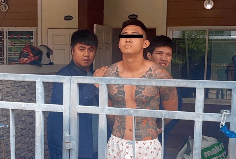 25岁男刀手犯案后乘坐飞机前往泰国，匿藏芭堤雅一单位。