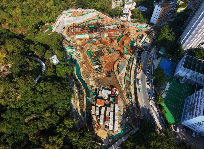大埔颂雅路西用地亦是大埔宏福苑居民长远安置的选项之一。