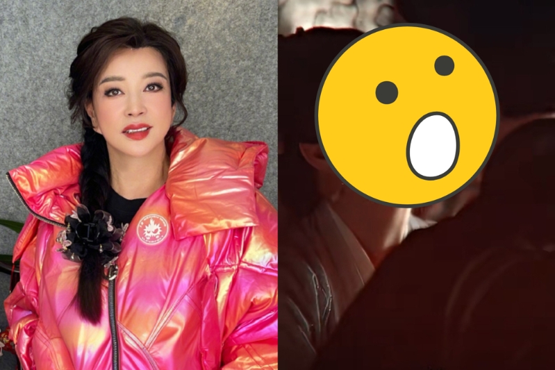 75岁刘晓庆与小30岁男星拍吻戏！