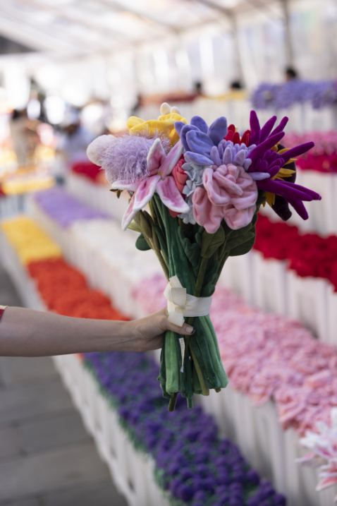 过往举办的Flower Market活动。2