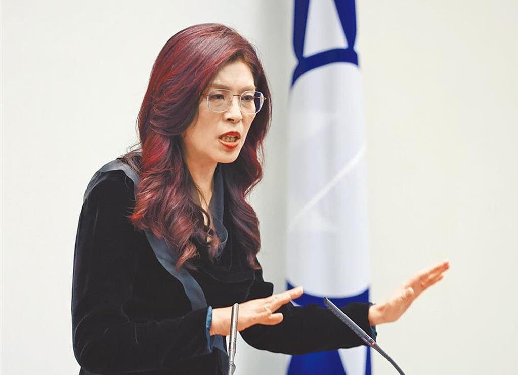 国民党主席郑丽文。