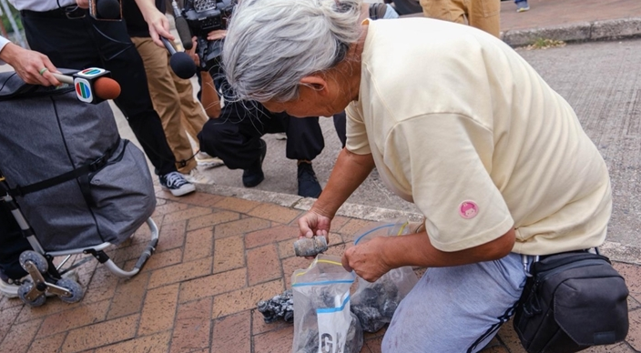 宏福苑执拾︱家中摄影镜头全毁损失70万港元，摄影发烧友：望一望，鞠个躬