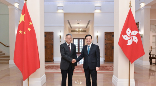 李家超晤湖北省长李殿勛