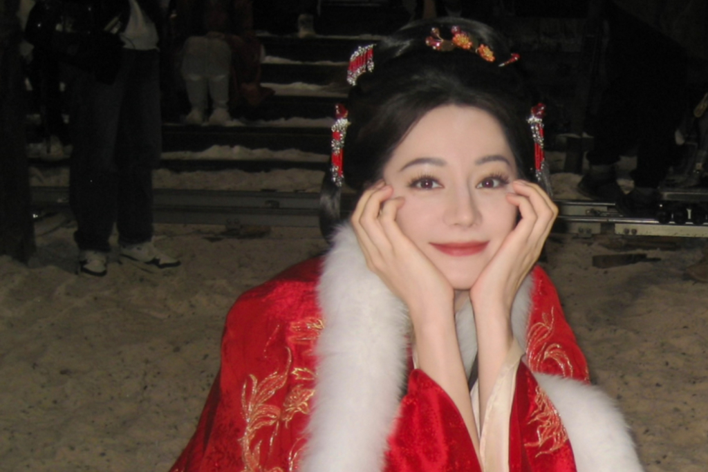 女星迪丽热巴。 女星迪丽热巴。
