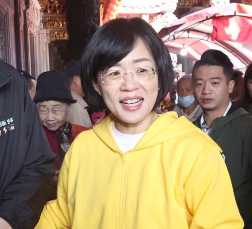 民进党新北市长参选人、立委苏巧慧。 民进党新北市长参选人、立委苏巧慧。