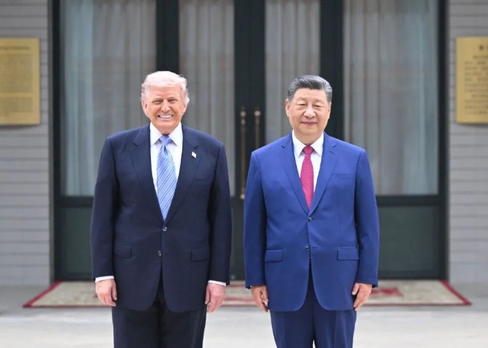 详讯 | 习近平同美国总统特朗普在中南海小范围会晤