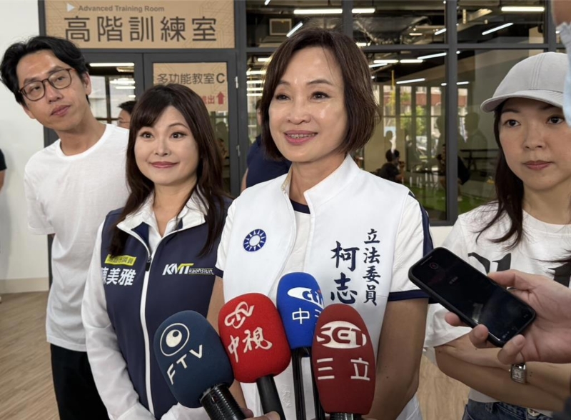 国民党高雄市长参选人柯志恩。