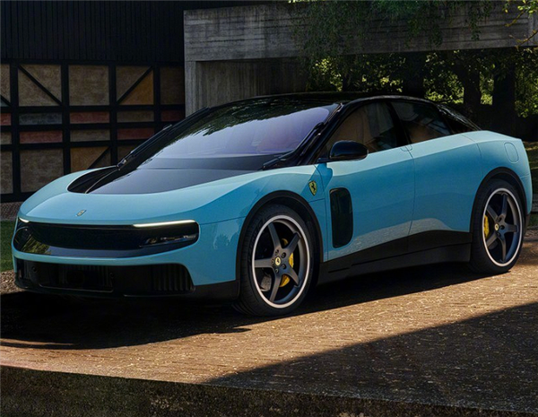 四电机马力超千匹 法拉利首款纯电动车Ferrari Luce发布:苹果味十足